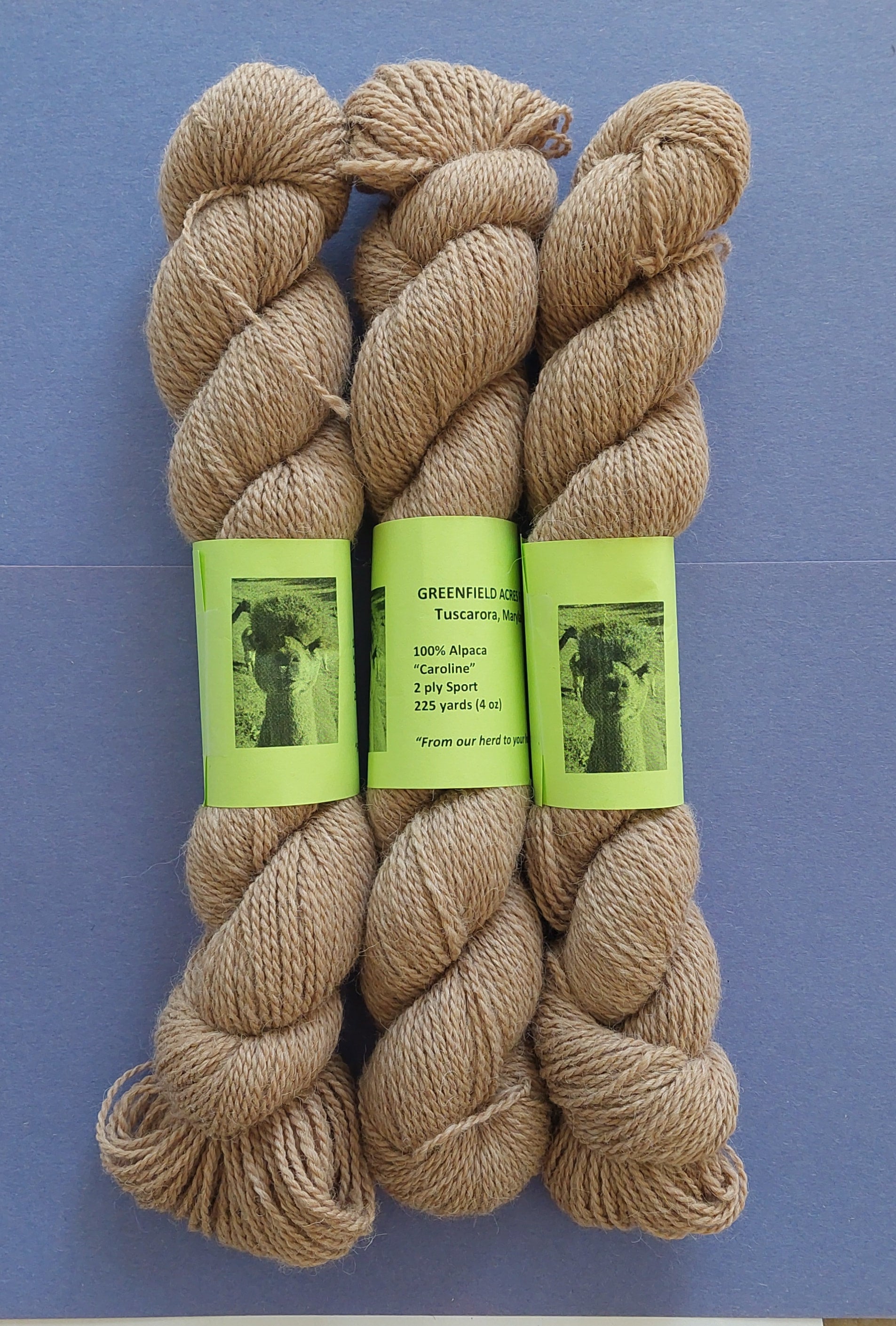 100% Alpaca Yarn 2 Ply Worsted Weight Light Fawn – The Alpaca Boutique